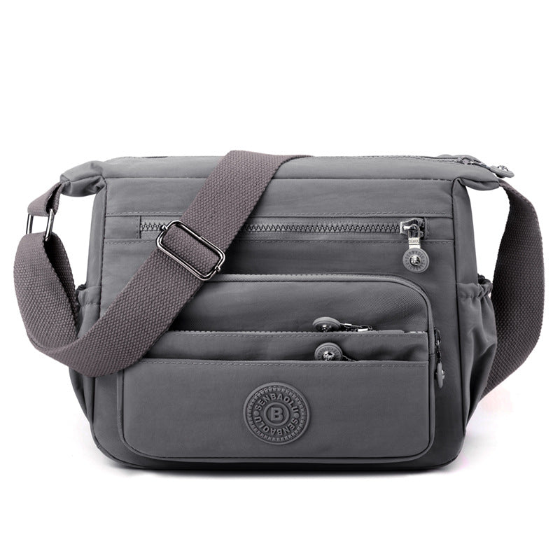 Crossbody Bag Lightweight And Large Capacity Nylon Shoulder Bag
