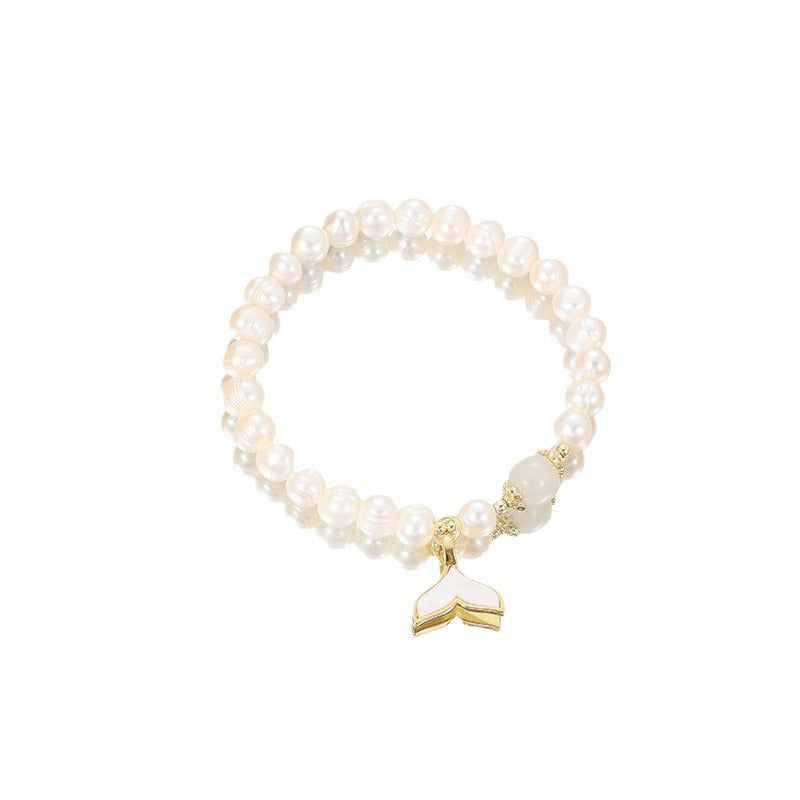Natural Gentle Fishtail Bracelet For Girls