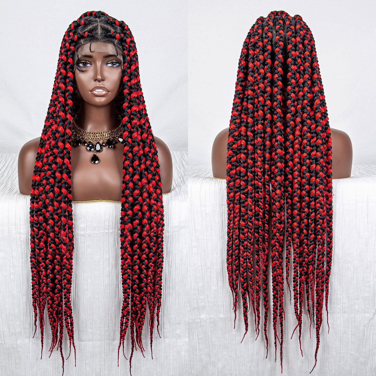 Full Lace Braid Headgear All Hand Weaving