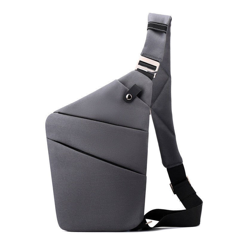 Canvas Chest Bags For Men And Women Across One Shoulder