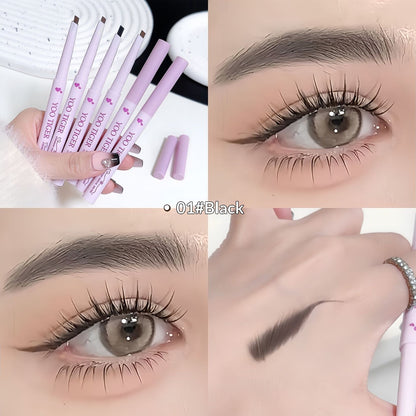 Ultra-fine Dual-tip Triangular Eyebrow Pencil For A Natural Brow Shape