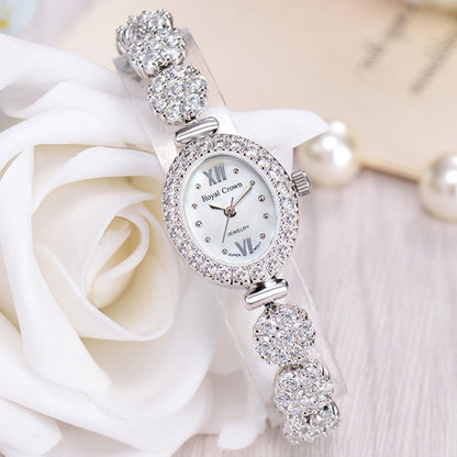 Watch Bracelet Quartz Full Star Diamond Women's Watch