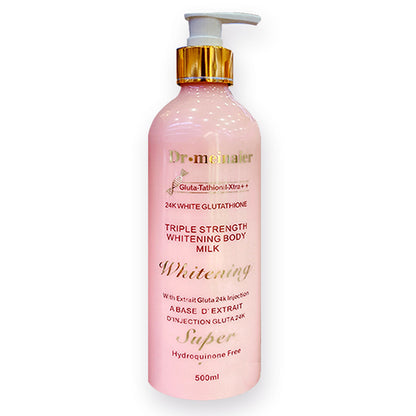 24 K Gold Glutathione Body Lotion Moisturizing And Skin Lightening