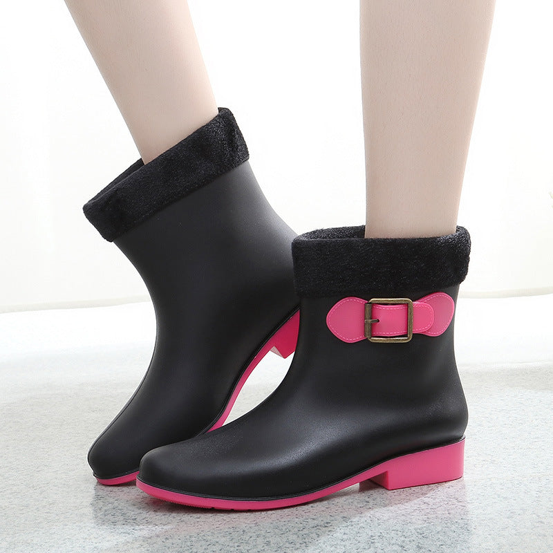 Non-slip middle martins boots
