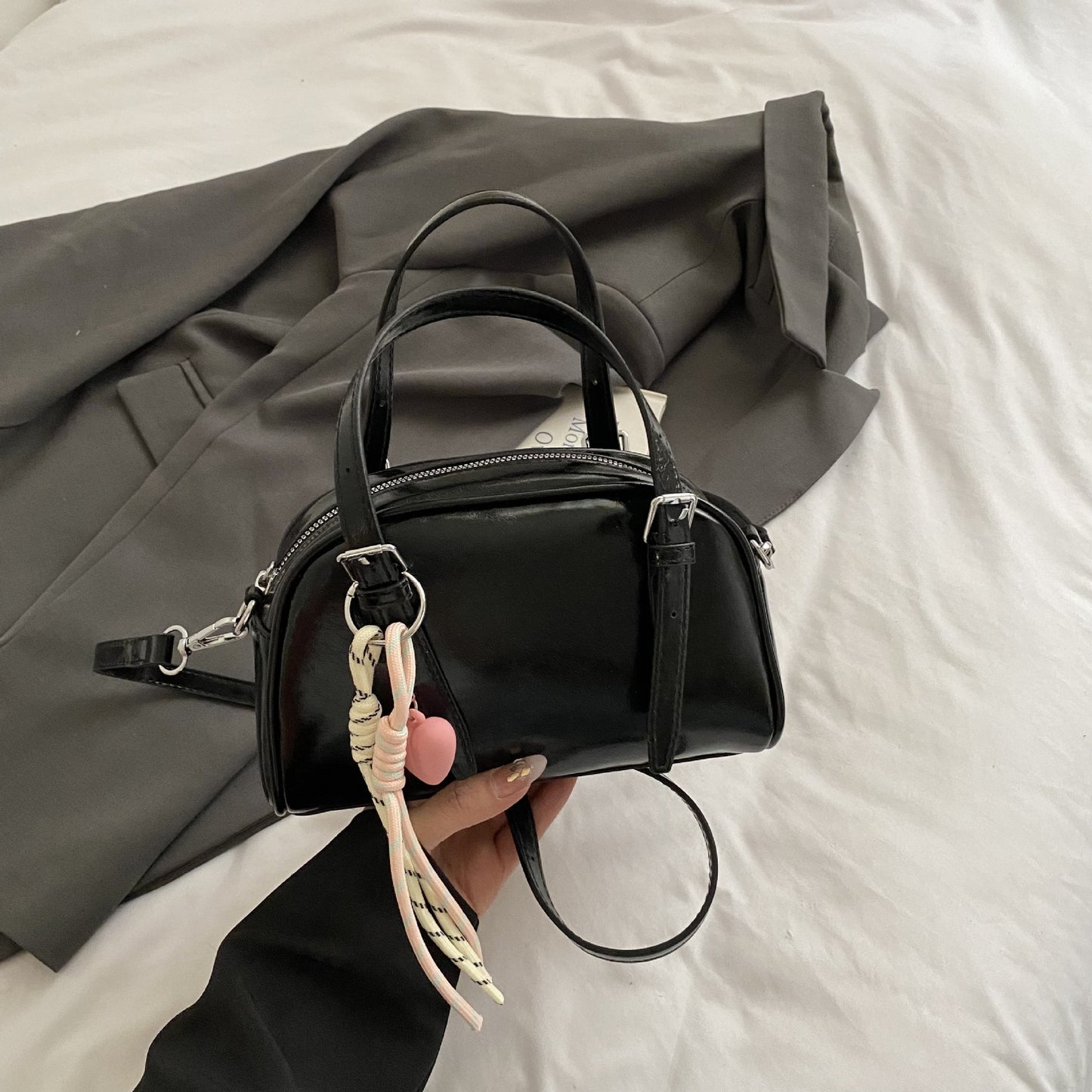 Korean Style Niche Summer Ins Small Square Bag Fashion Shoulder Shell Women's Bag