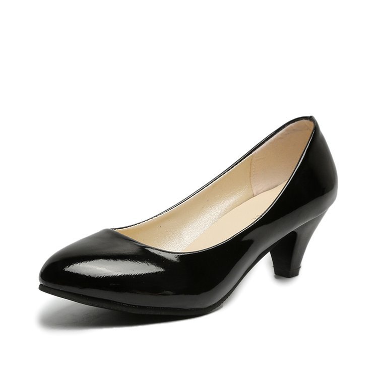 Shallow mouth professional high heels