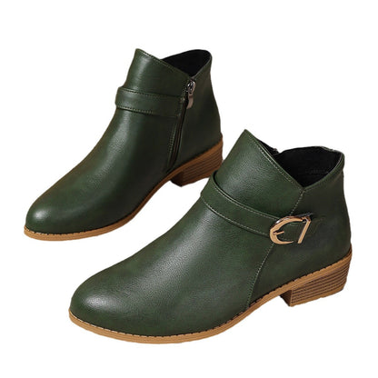 Code Pointed Comfortable Martin Boots In Stock