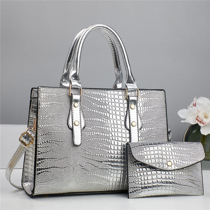European And American New Commuter Shoulder Portable Crossbody Two-piece Bag