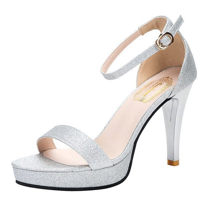 Korean Version Of The Net Red Stiletto Heel Sexy Sandals Women