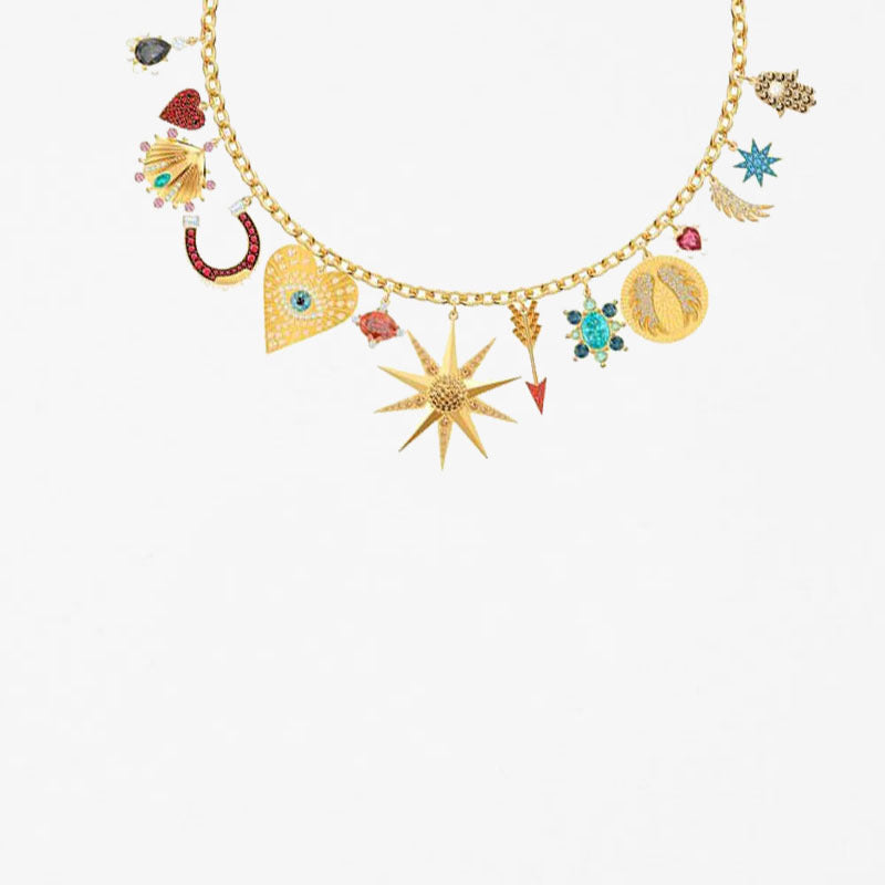 Lady Luck Sunflower Double Necklace Gentle