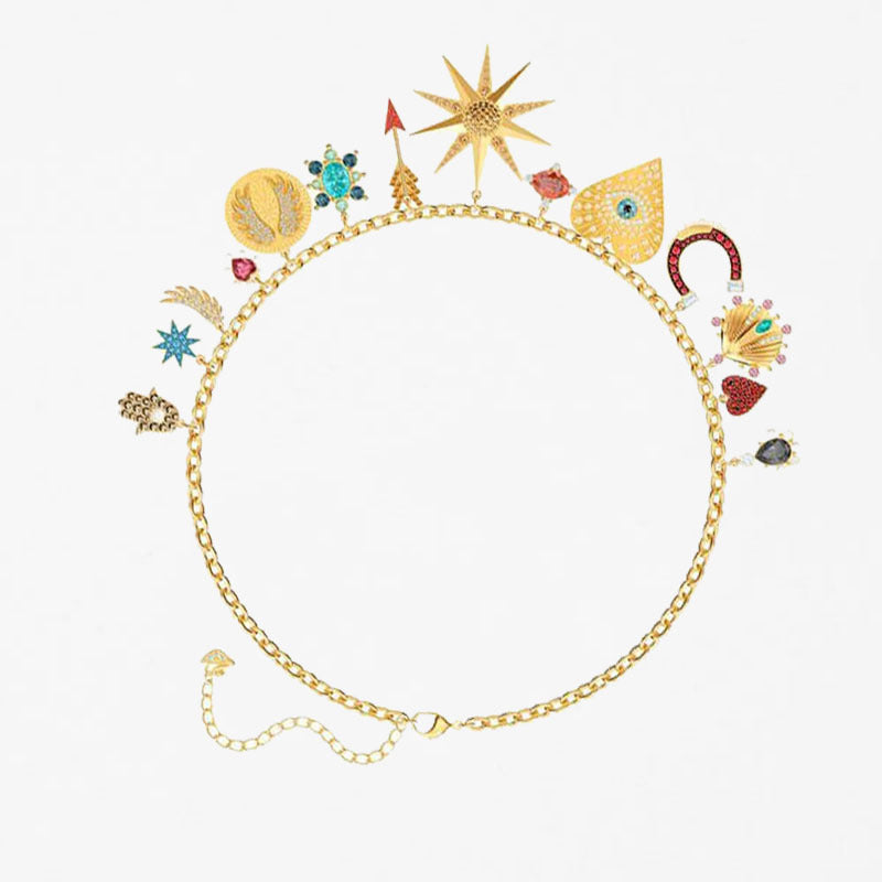 Lady Luck Sunflower Double Necklace Gentle
