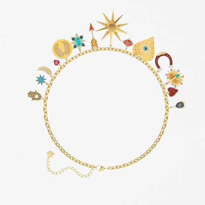 Lady Luck Sunflower Double Necklace Gentle