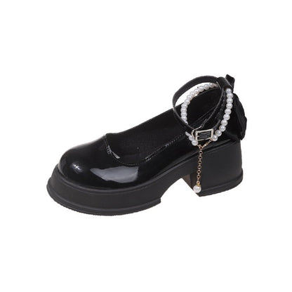 New-style French-style Elegant Leather Shoes