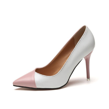 Shallow Mouth Pointed High Heels Sexy Temperament Stiletto Single Shoes