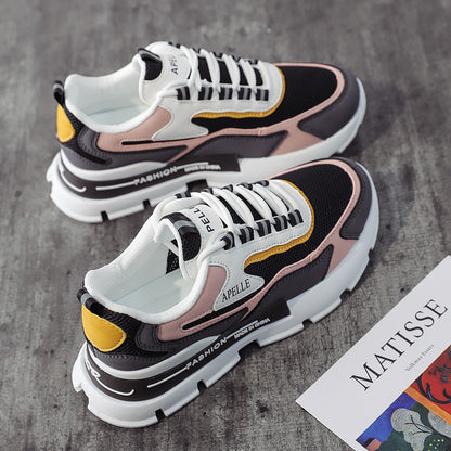Daddy Shoes Female  Wild Ins Student Sports Shoes Female Street Shooting Casual Women's Shoes