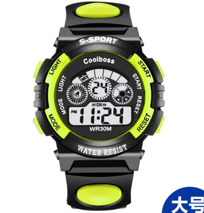 Direct manufacturers coolboss cool BOSSE children watch multifunctional light waterproof student electronic watch