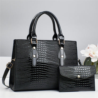 European And American New Commuter Shoulder Portable Crossbody Two-piece Bag