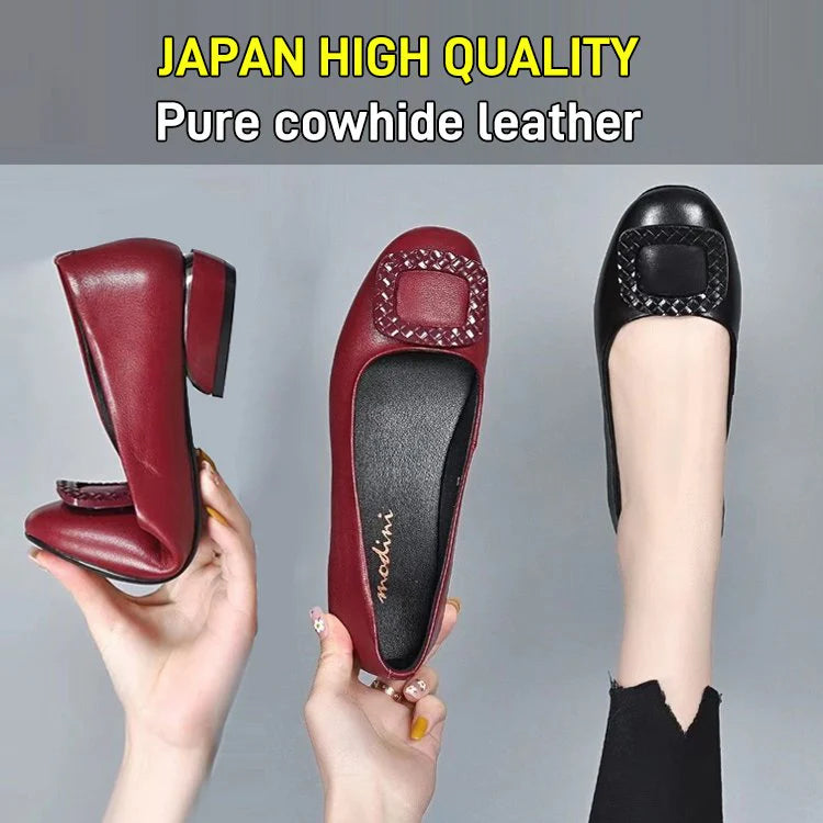 Soft Leather Beef Tendon Soft Bottom Leather Shoes