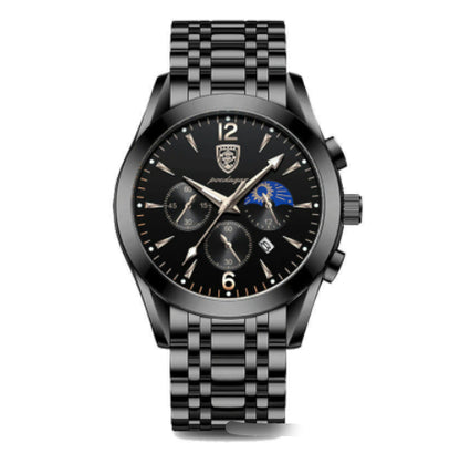 Men's Quartz Waterproof Luminous Belt Watch