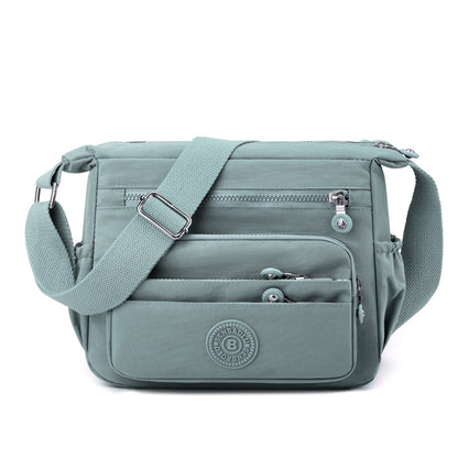 Crossbody Bag Lightweight And Large Capacity Nylon Shoulder Bag