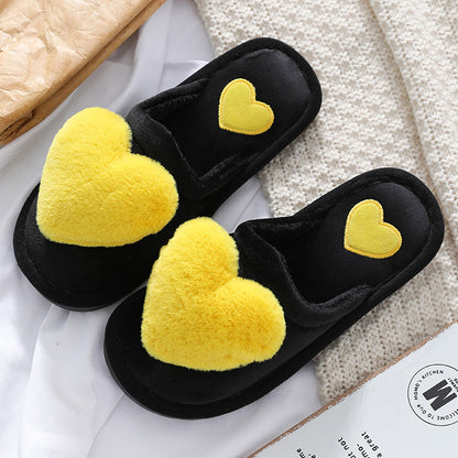 Cotton Slippers Floor Non-slip Warm Korean Women's