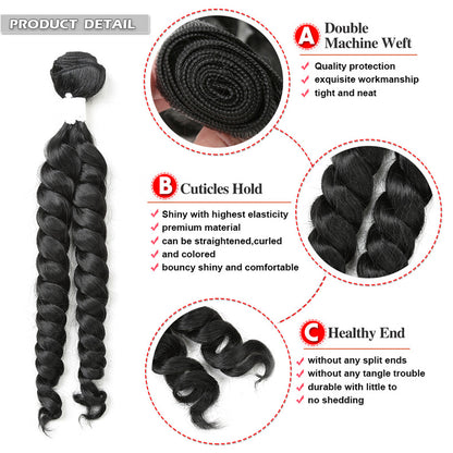 Chemical Fiber Hair Curtain Set
