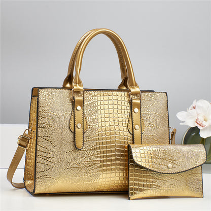 European And American New Commuter Shoulder Portable Crossbody Two-piece Bag
