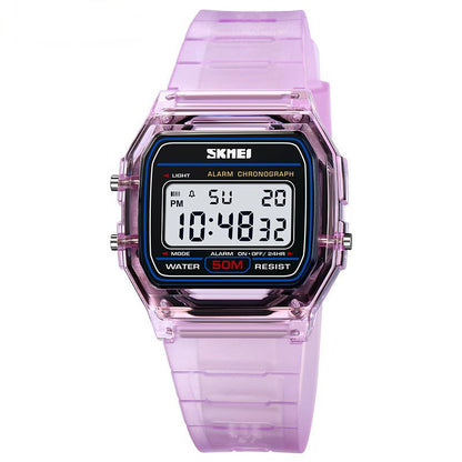 TIMES Beauty Simple Fashion Trend Personality Student Outdoor Sports Waterproof Electronic Watch