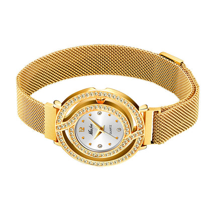 Milano mesh belt with magnet