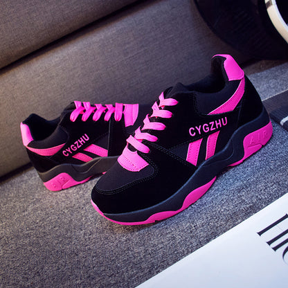 Sports Shoes Platform Sneakers Student Shoes