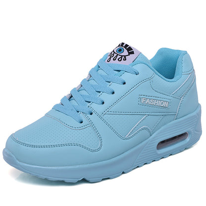 Pure color low heel casual shoes