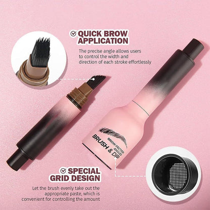 Eyebrow Cream Waterproof Not Smudge Add Charm