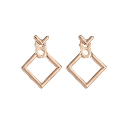 Heart Stud Earrings Trendy Jewelry Statement Stud Earring