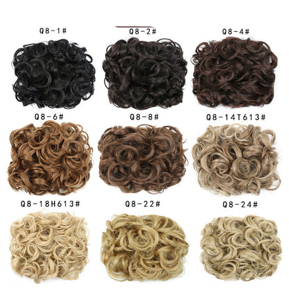 Fluffy Wig High Temperature Wire Pan Head Jewelry Insert Comb
