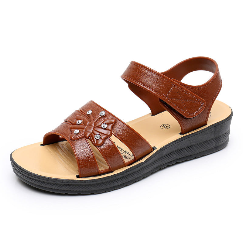 Women Wear Fashionable Flat Bottomed Antiskid