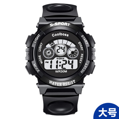 Direct manufacturers coolboss cool BOSSE children watch multifunctional light waterproof student electronic watch