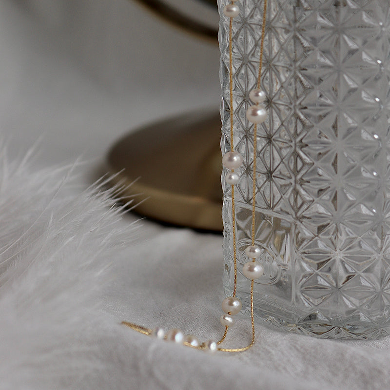 Gentle And Versatile Pearl Necklace