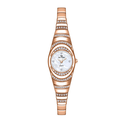 Ladies Gold Watch Diamond Wristwatch Female Fashion Bracelet Watches Women Full Diamond Watch