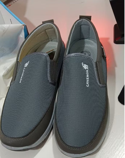 Shoes Mens Canvas Shoes Soft Bottom Casual Breathable Comfortable Slip-on Mens Cloth Shoes
