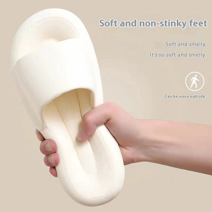 Anti-slip Interior Home Bath Word Couples Sandals