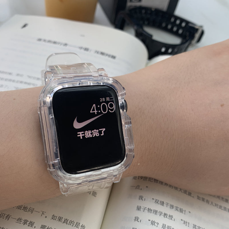 Watch Strap Cute Creative Female All-in-one Protective Cover Case