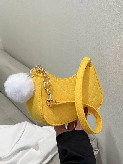 Casual Women's New Retro Solid Color Shoulder Messenger Bag
