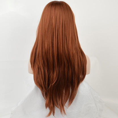 Synthetic Front Lace Long Curly Hair