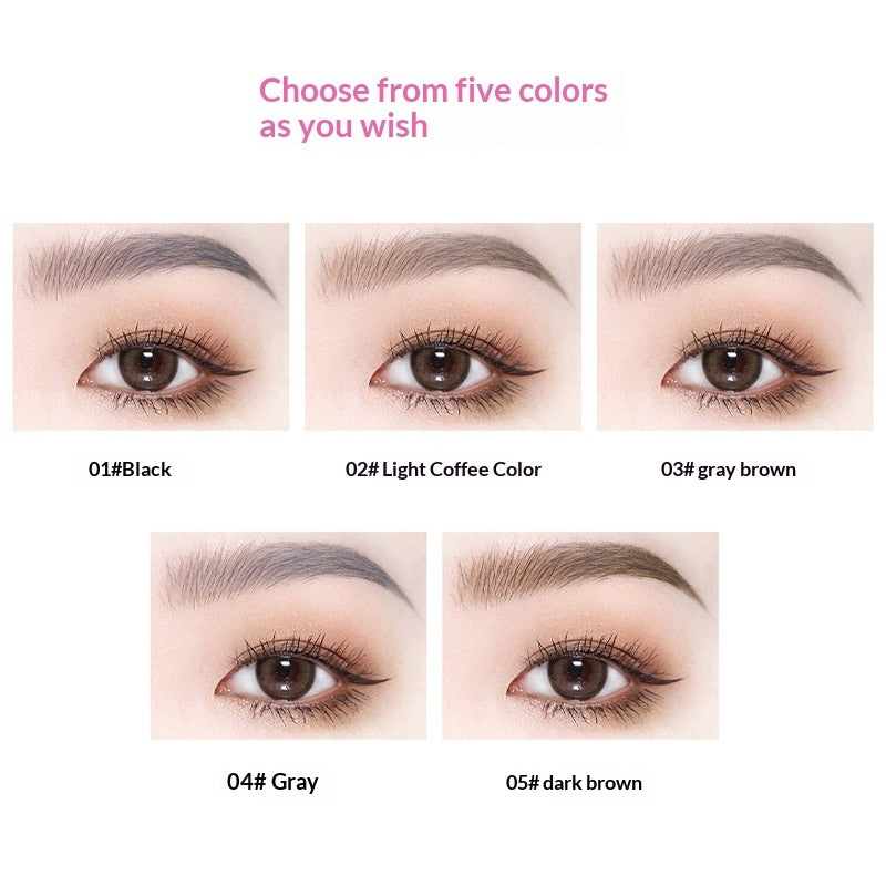 Double-ended Ultra-fine Waterproof Long-lasting Natural Eyebrow Pencil