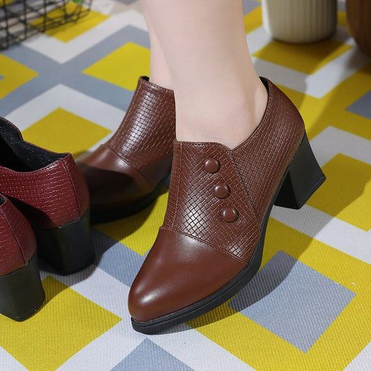 Middle-aged And Elderly Mom Shoes Women's Spring New Korean Fashion