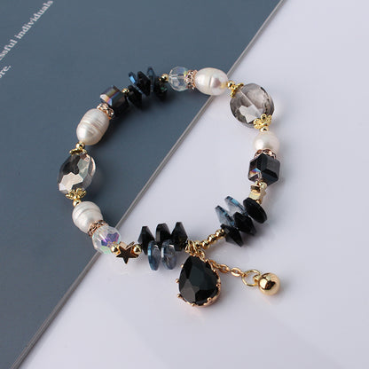 Pearl Crystal Stitching Gentle Women's Bracelet