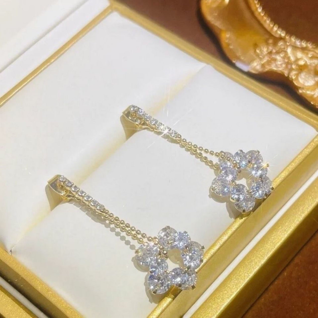 Affordable Luxury Fashion Gentle Elegant Simple All-match Exquisite One Style For Dual-wear Tassel Ear Studs