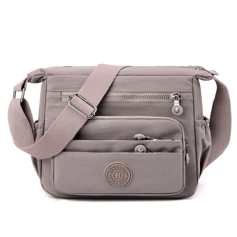 Crossbody Bag Lightweight And Large Capacity Nylon Shoulder Bag
