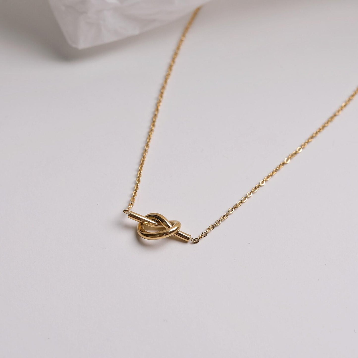 Clavicle Chain Gentle Accessories Titanium Steel Necklace Female Fashion Niche Design All-matching