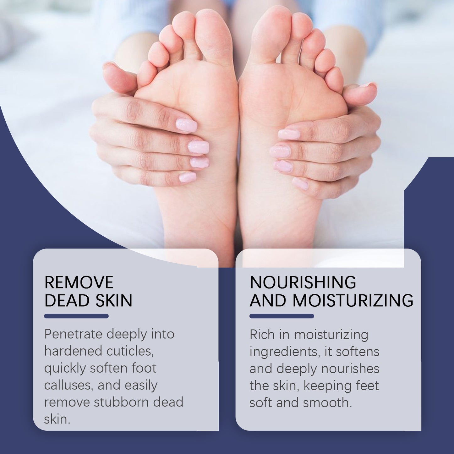 Foot Exfoliating Gel Gentle Moisturizing